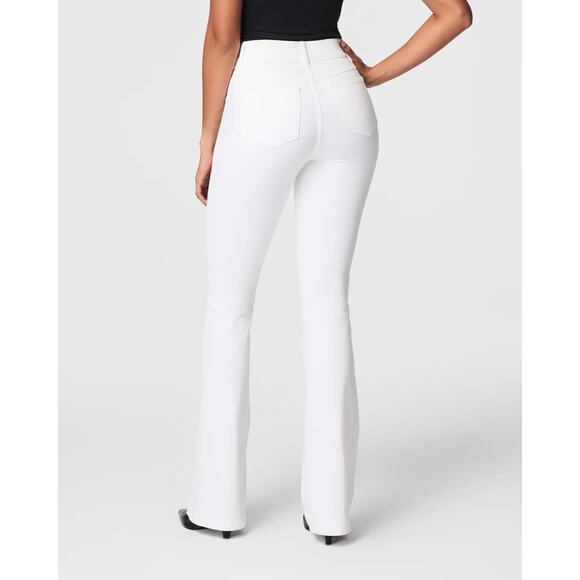SPANX shape Every Wear Flare Jeans High Rise in White size Large - Picture 2 of 6